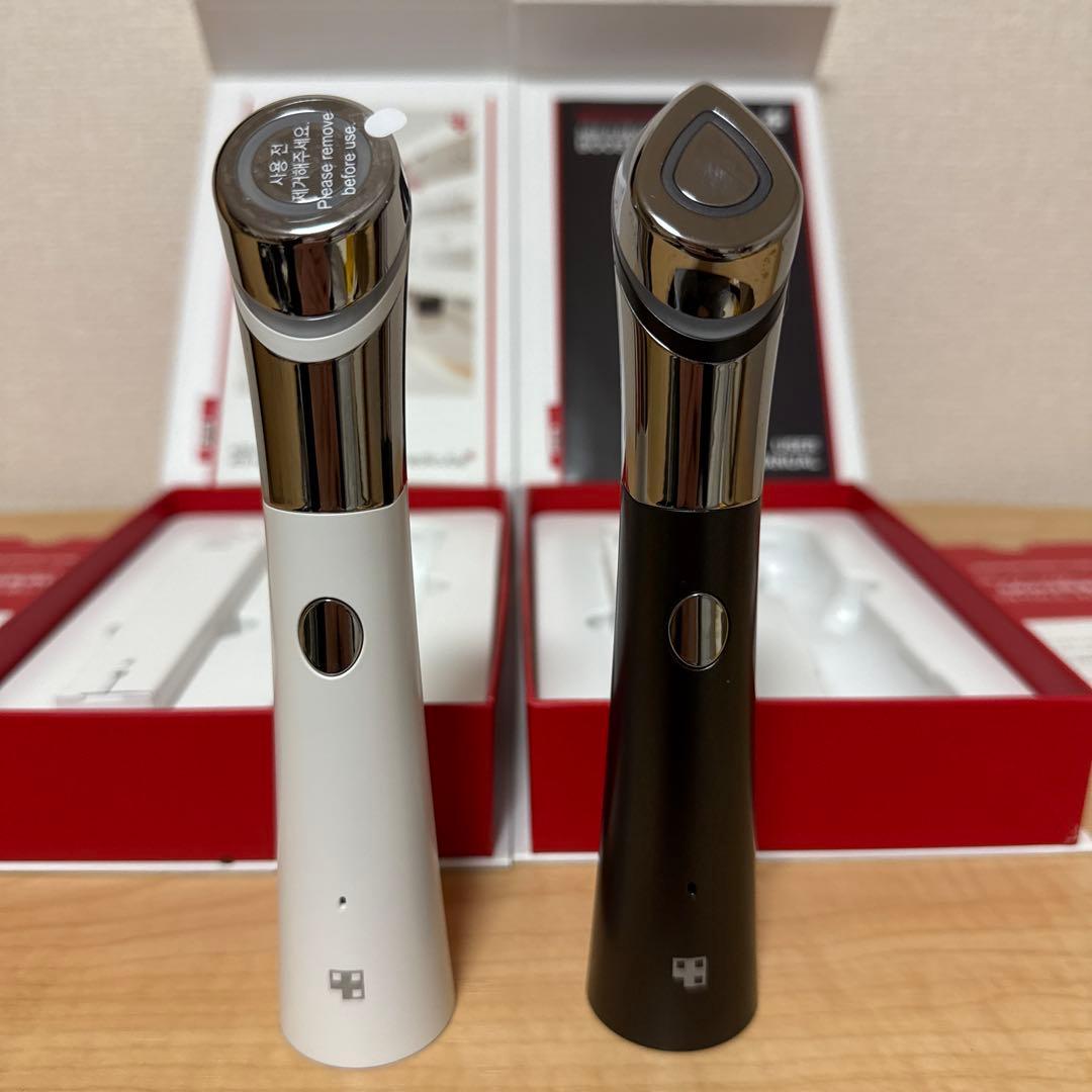 メディキューブBOOSTER-H 美顔器 ホワイト ブラック 2色セット