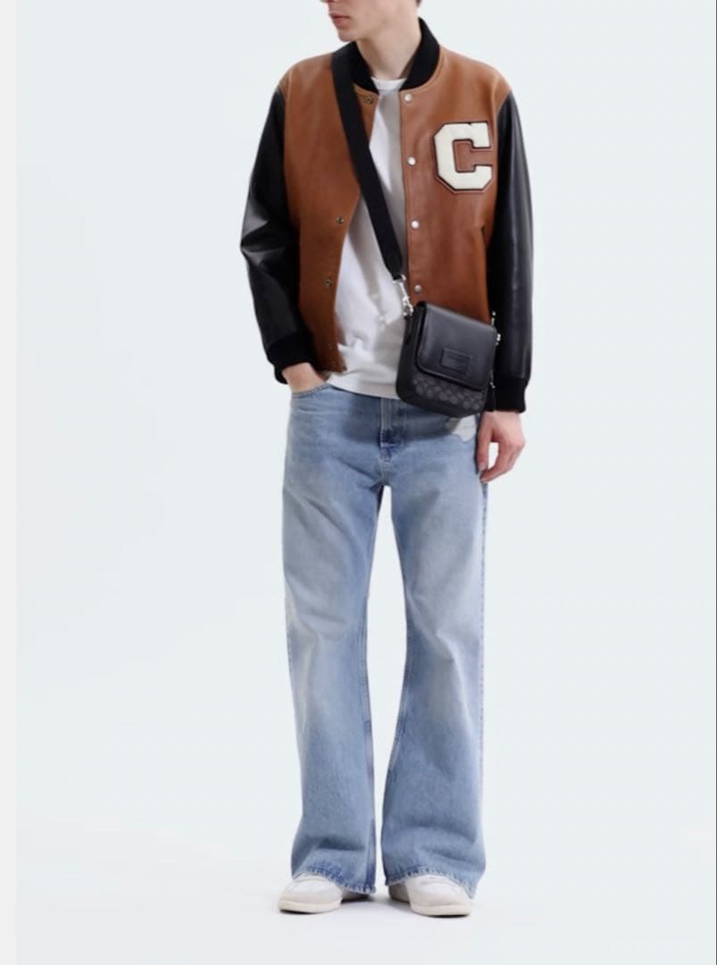 COACH ルーカス クロスボディ バッグ・シグネチャー ジャカード