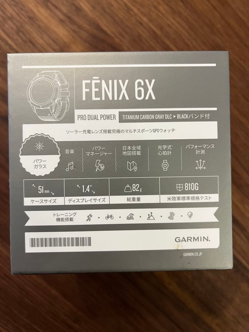 ★FT★Garmin ガーミン　fenix6X