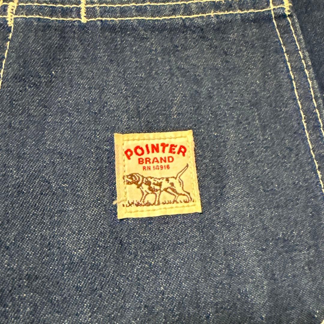 90s POINTER BRANDポインターデニムカバーオール