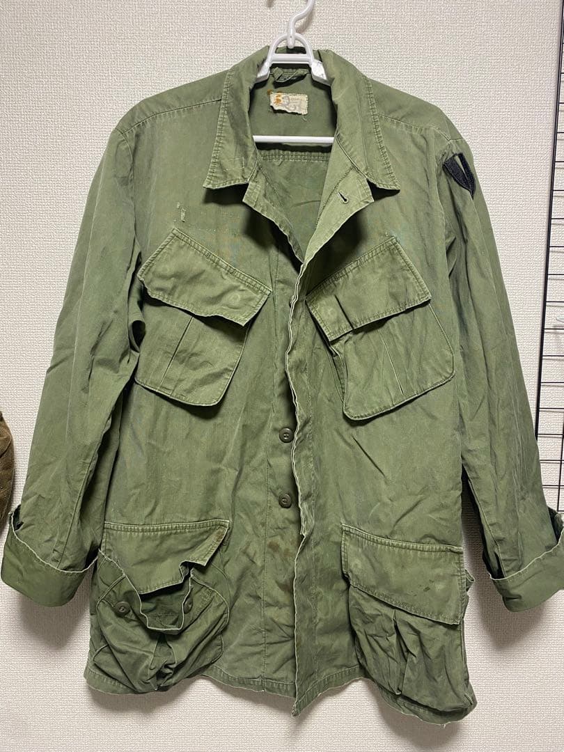 ⚠*須様 ジャングルファティーグジャケット　3rd前期　60's