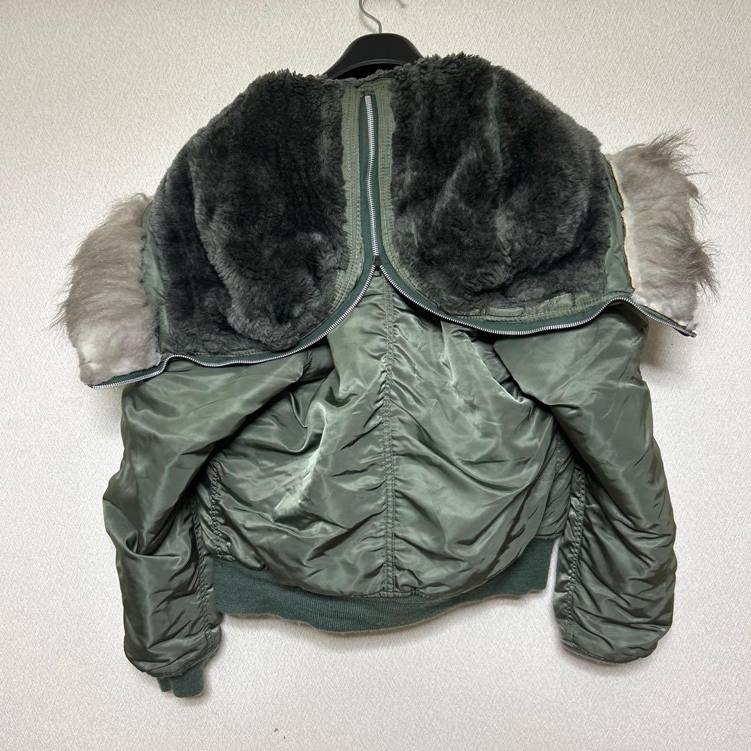 フライトジャケット　N2B 80s 短丈　alpha ミリタリー　最終値下げ