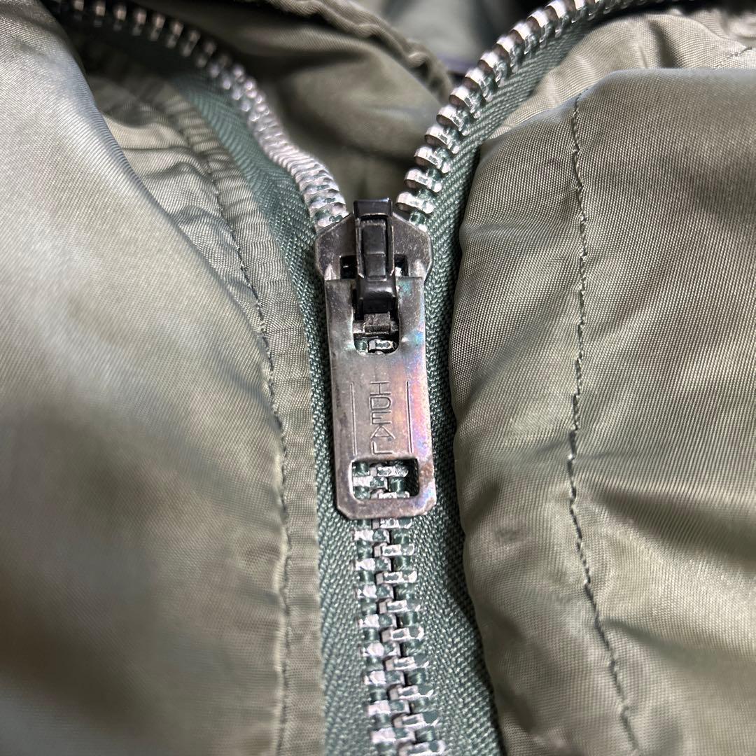 フライトジャケット　N2B 80s 短丈　alpha ミリタリー　最終値下げ