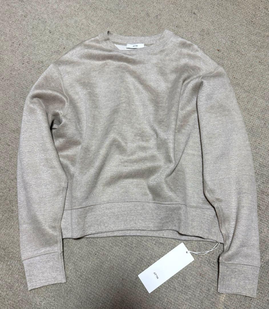 ATON★LINEN JERSEY★リネンスウェット★ニット★Tシャツ★長袖