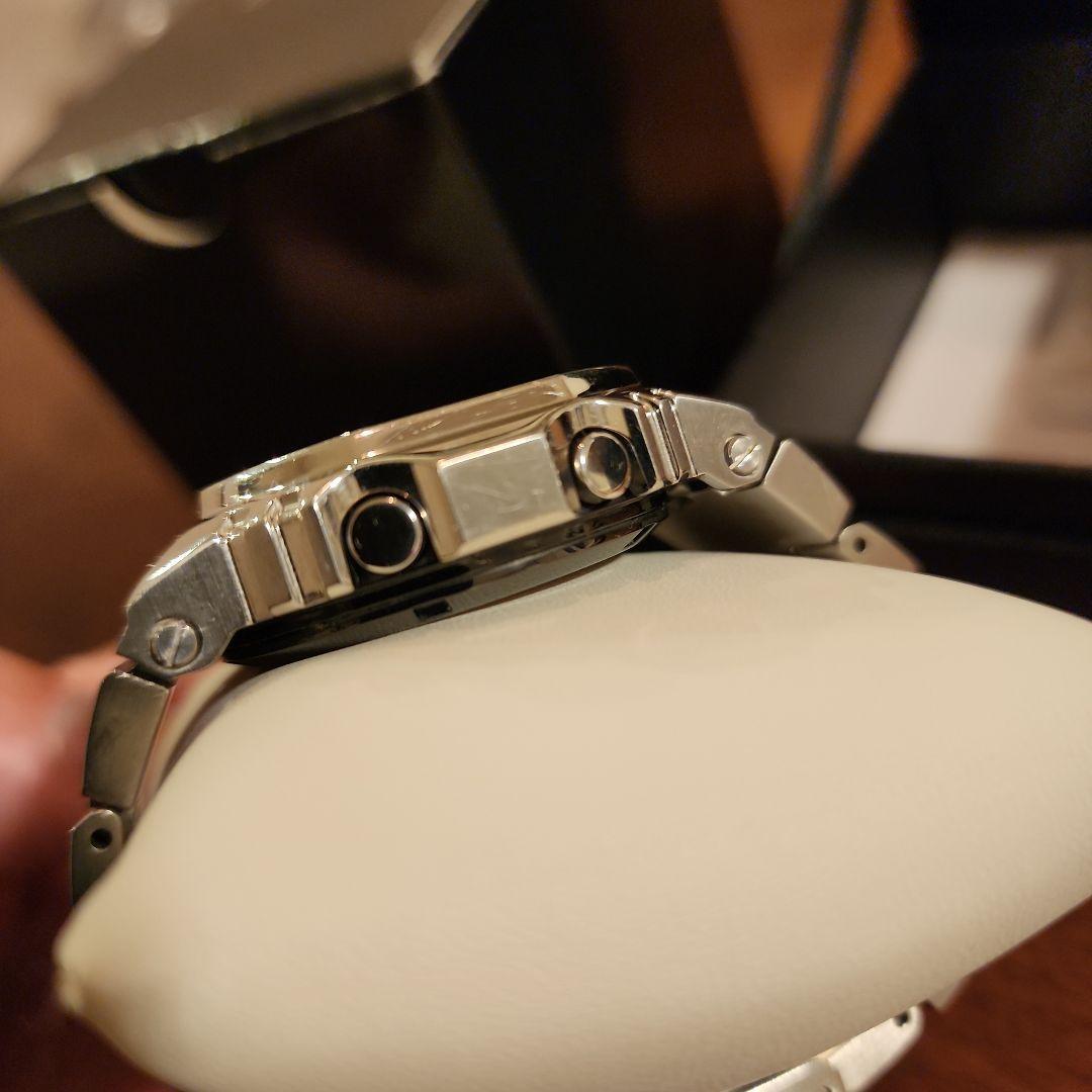 美品 G-SHOCK 腕時計 フルメタル シルバー GMW-B5000D-1JF