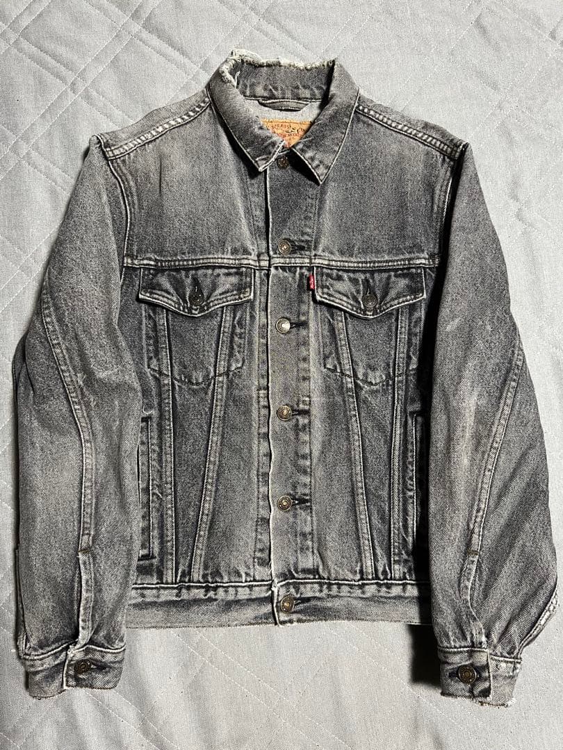 Y*O様 90s ヴィンテージ Levi's ブラック デニムジャケットリーバイ