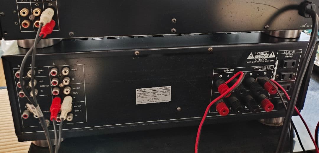 SONY アンプ TA-F222ESR ＆レコードプレーヤー