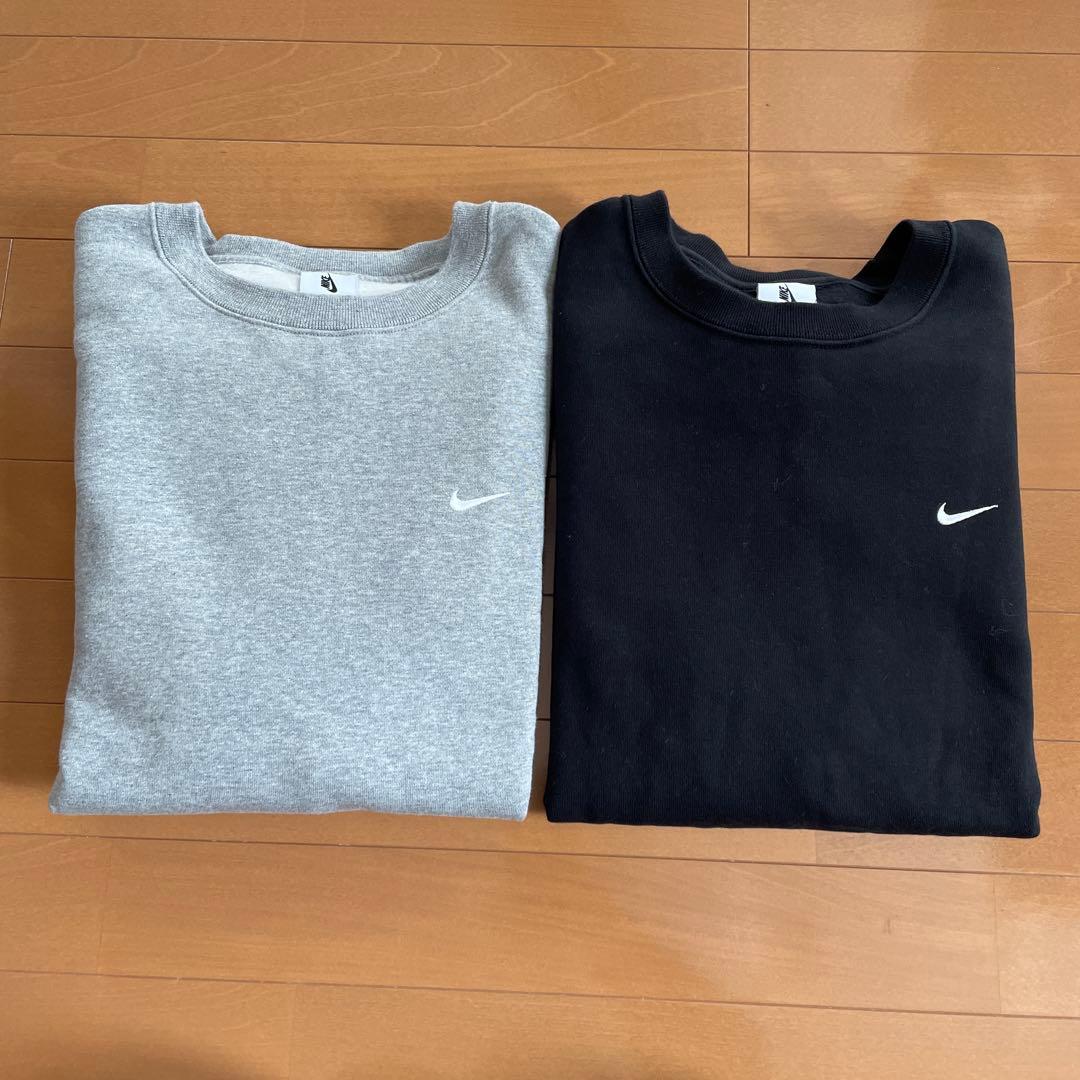 【NIKE】メンズスウェット2点セット　ほぼ未使用