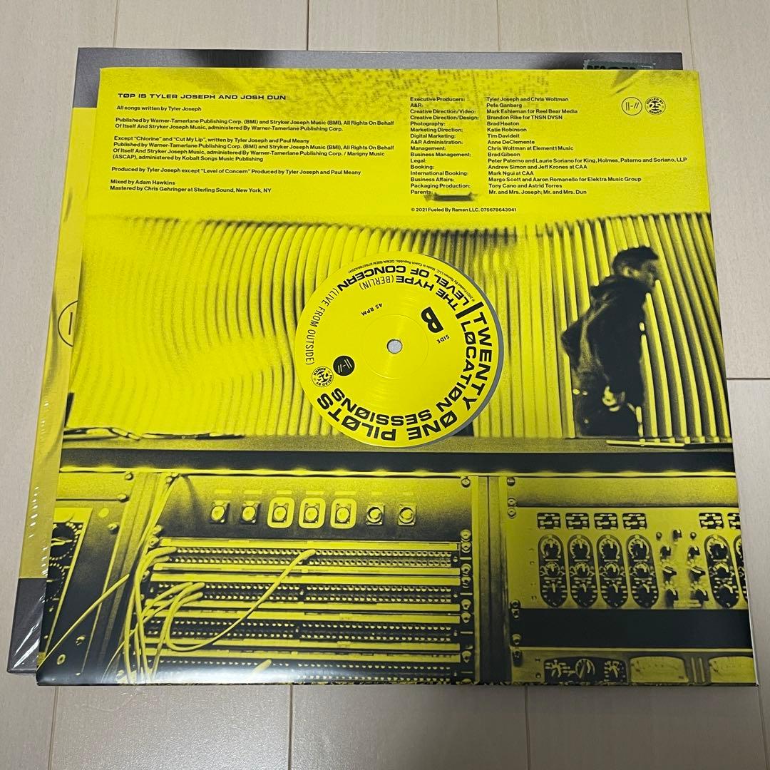 TWENTY ONE PILOTS 21パイロッツ　レコード　21 pilots