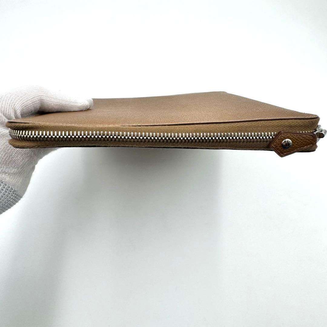 美品✨HERMES エルメス　タブレットケース　ブラウン　レザー