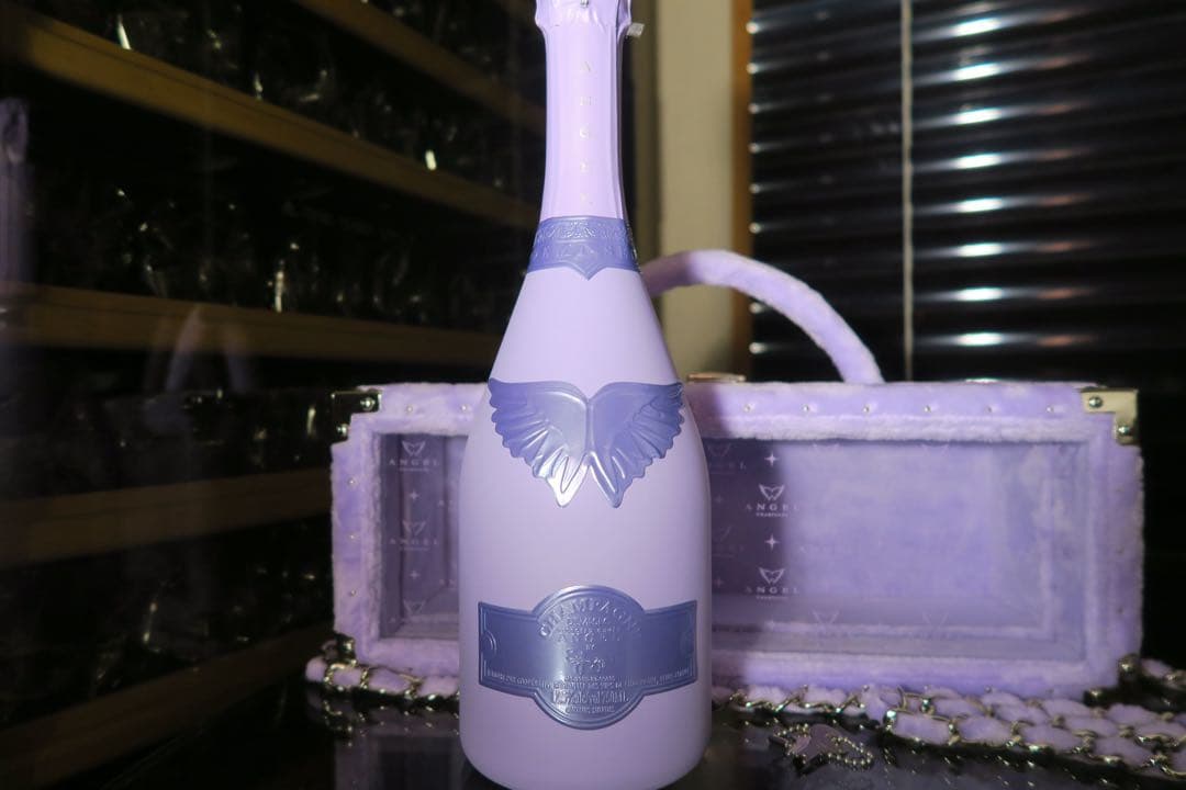 エンジェル ハロウィン ドゥミセック パープル ファータイプ シャンパン 箱付き