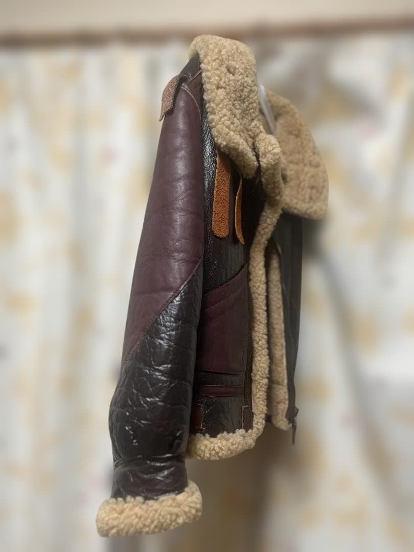 MILITARY TYPE B-3ジャケット ムートン土日限定売り切り値下