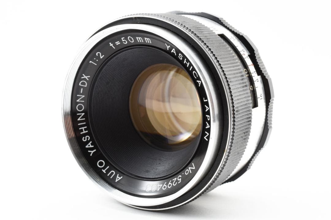 レンズ(単焦点) YASHICA AUTO YASHINON-DX 50mm F2 Y058