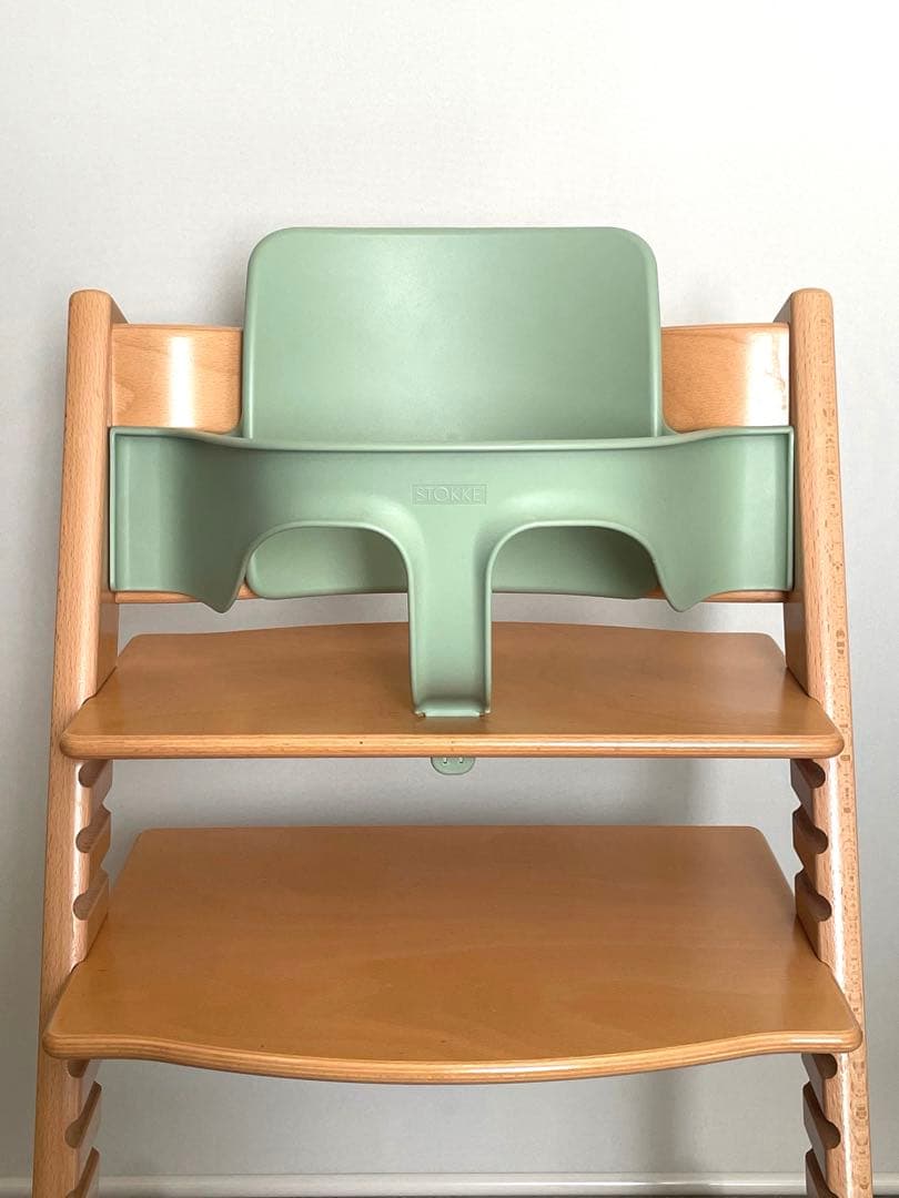 美品★ストッケ★トリップトラップ★ベビーセット&トレイ付き★シリアルNO.6〜