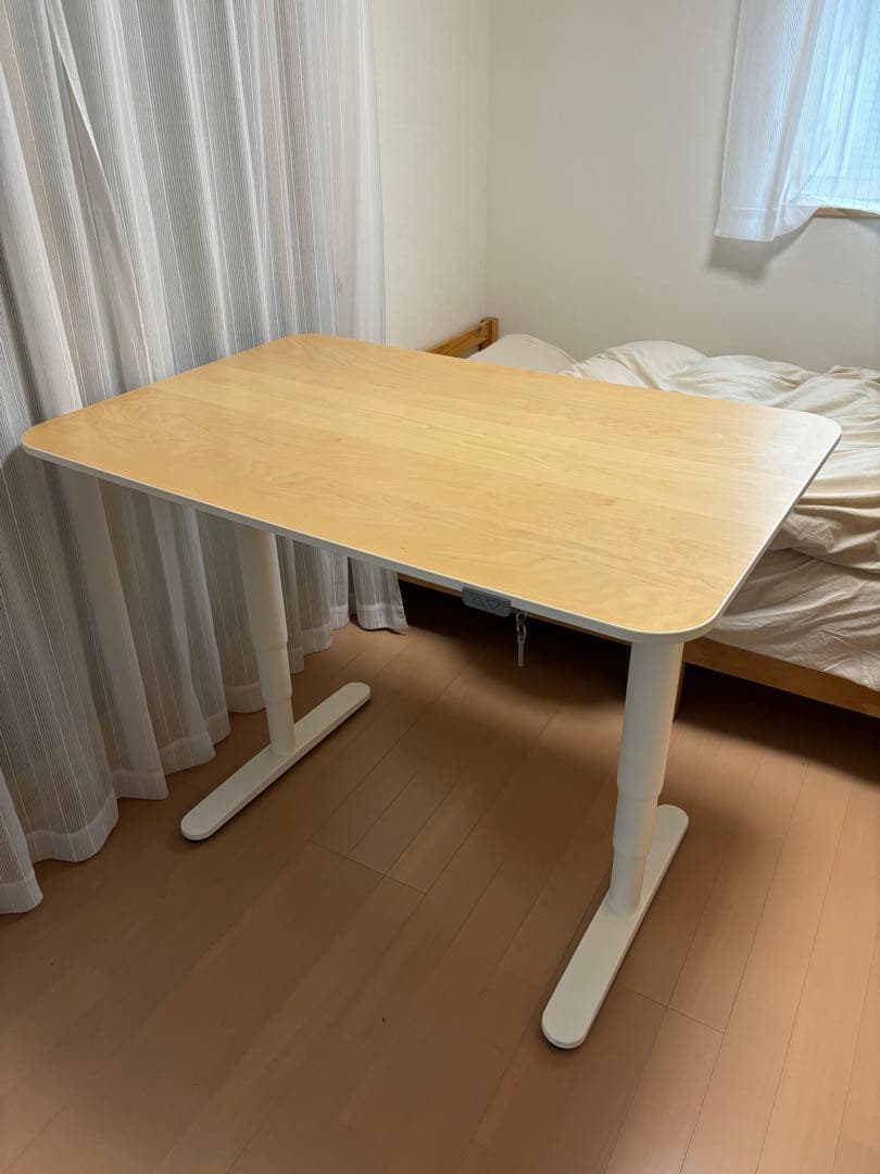 IKEA BEKANT 昇降デスク120x80