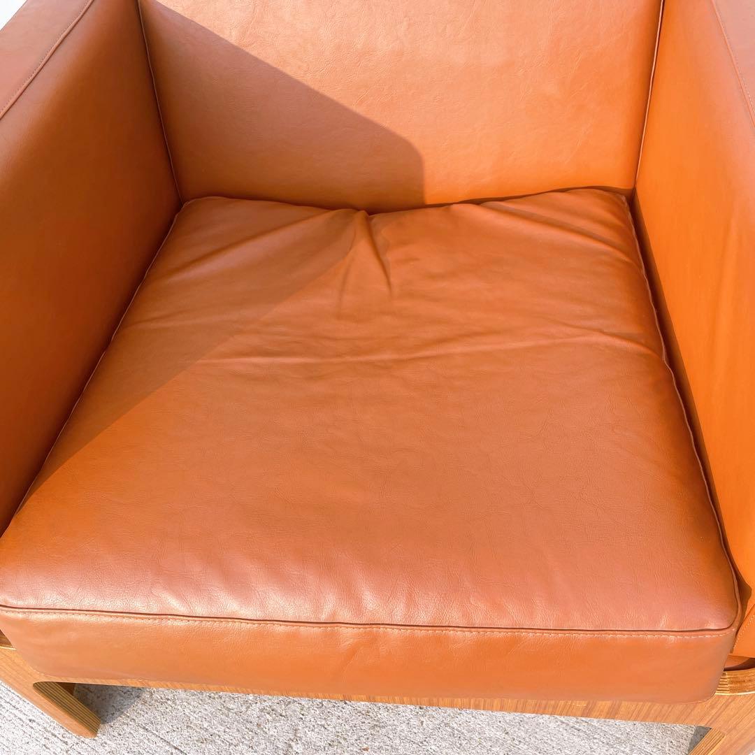 天童木工Haco チェア③ ソファ 1人掛け 本革 レザー 椅子 アームチェア