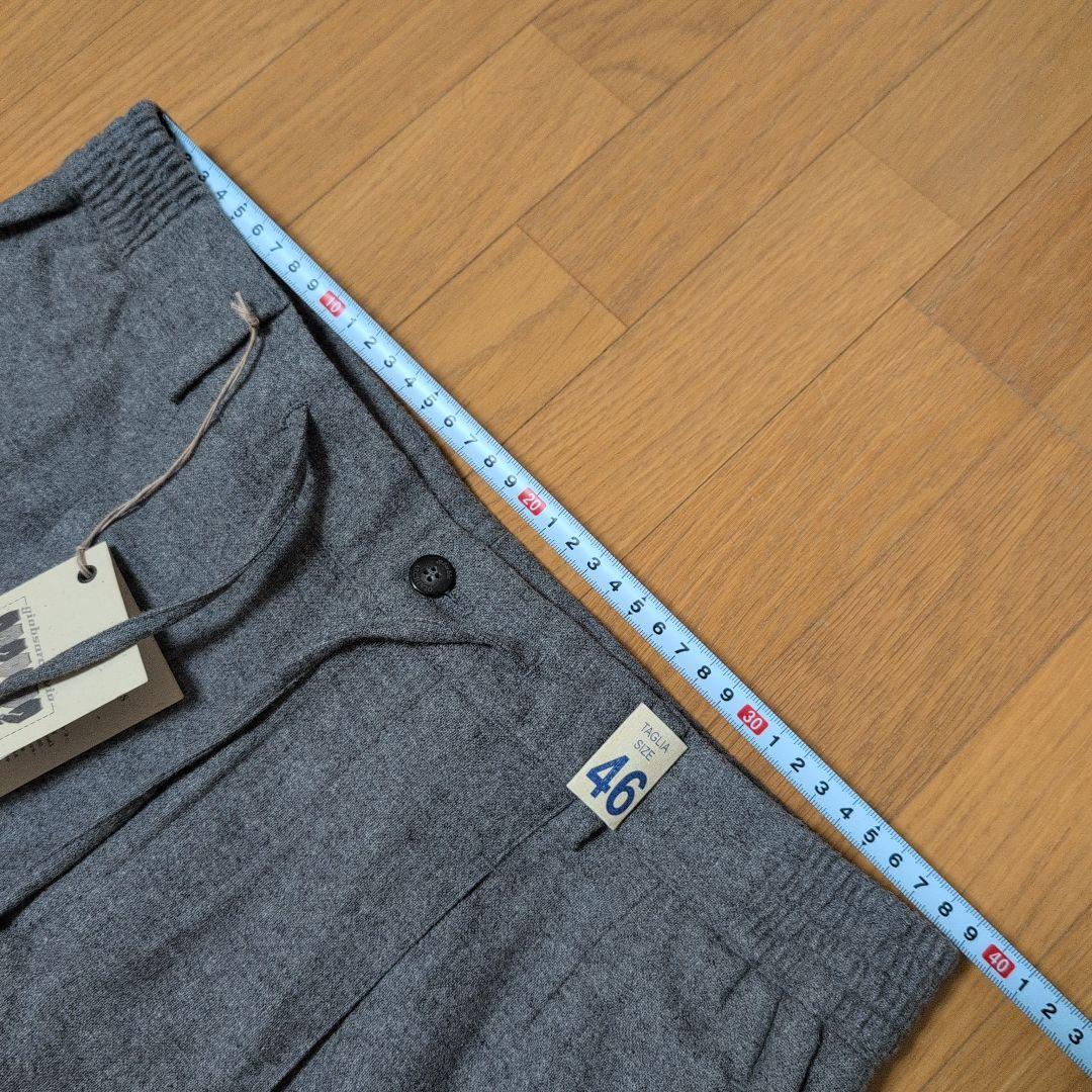 未使用品 ジャブスアルキヴィオ マサッチョ 秋冬ウールサキソニー 46サイズ