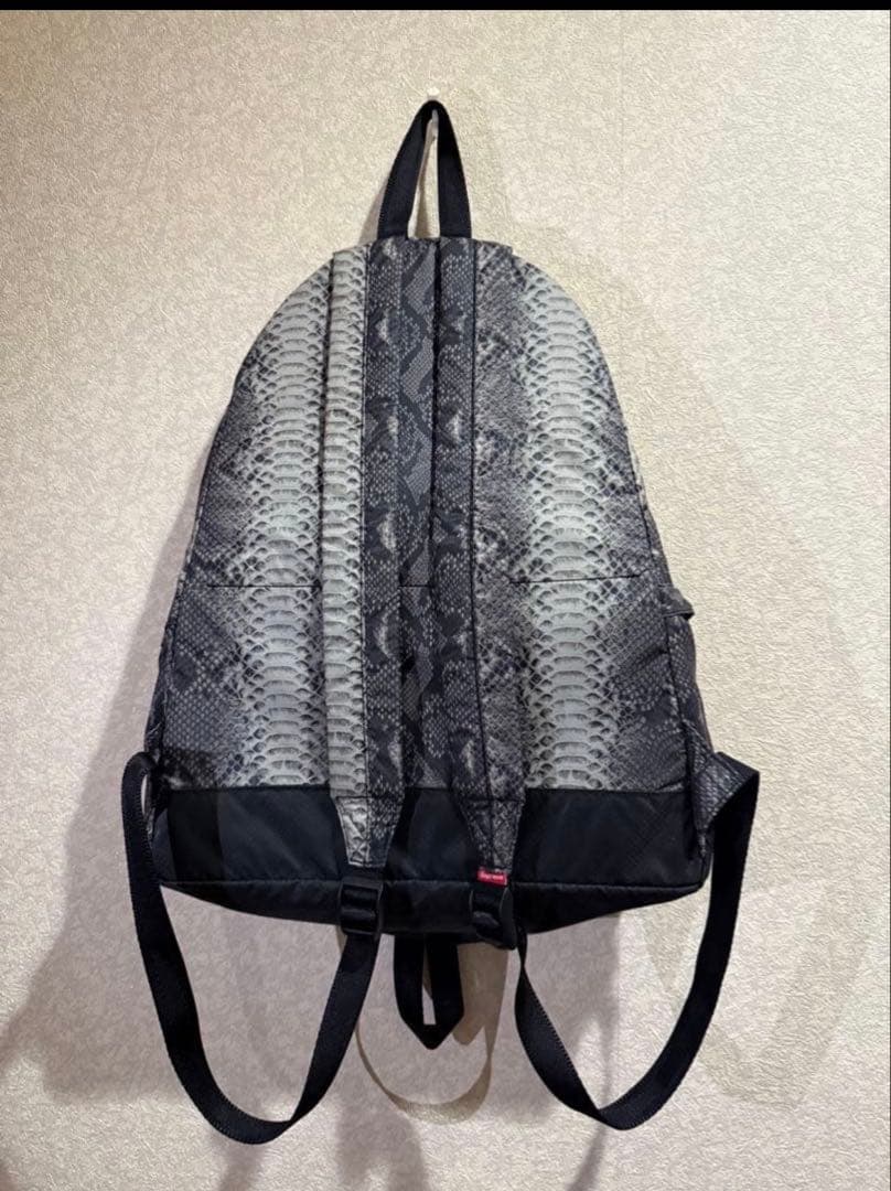 The North Face×Supreme ヘビ柄 リュック