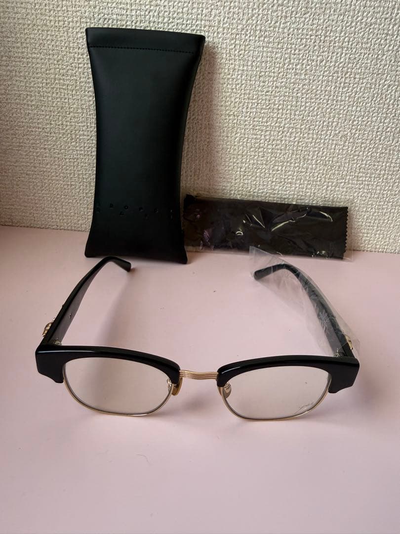 値下げしました！平本蓮　rain ブラックフレームサングラス