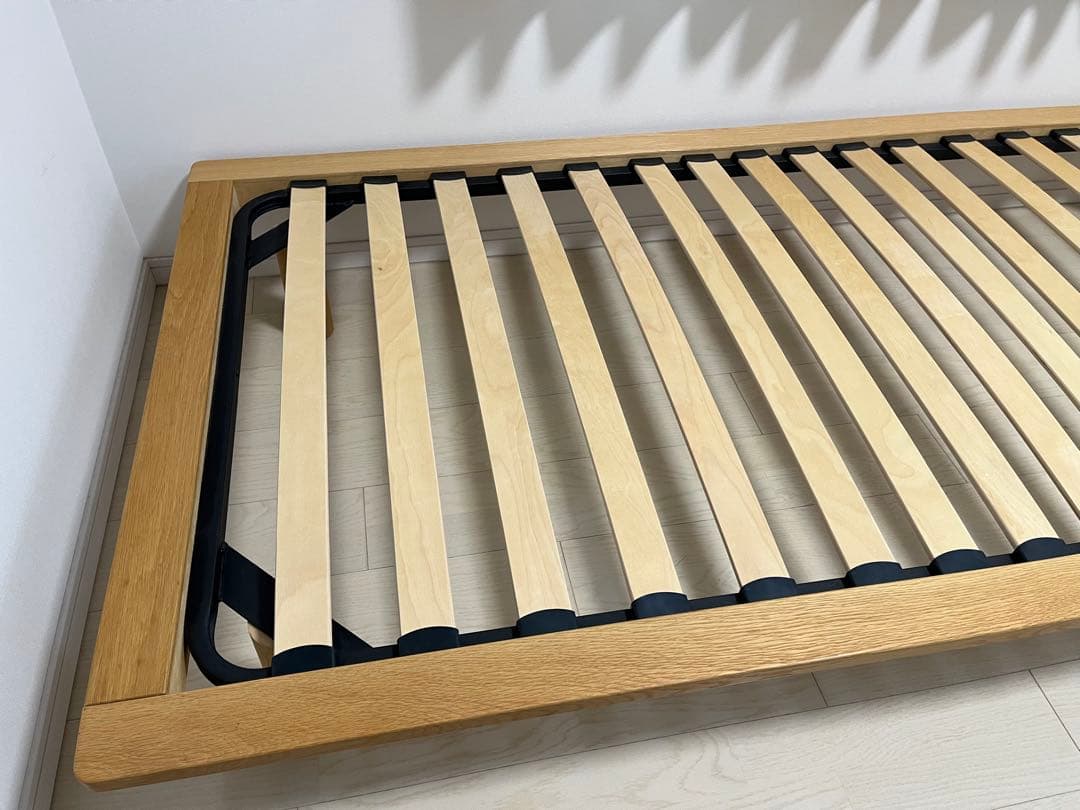 Kenji様　無印良品 シングルベッドフレーム オーク材 幅103cm