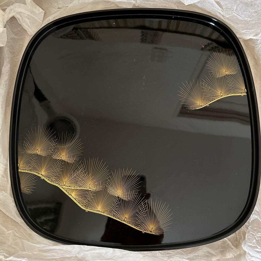 輪島塗飛花沈金　お値下げ中上膳5客