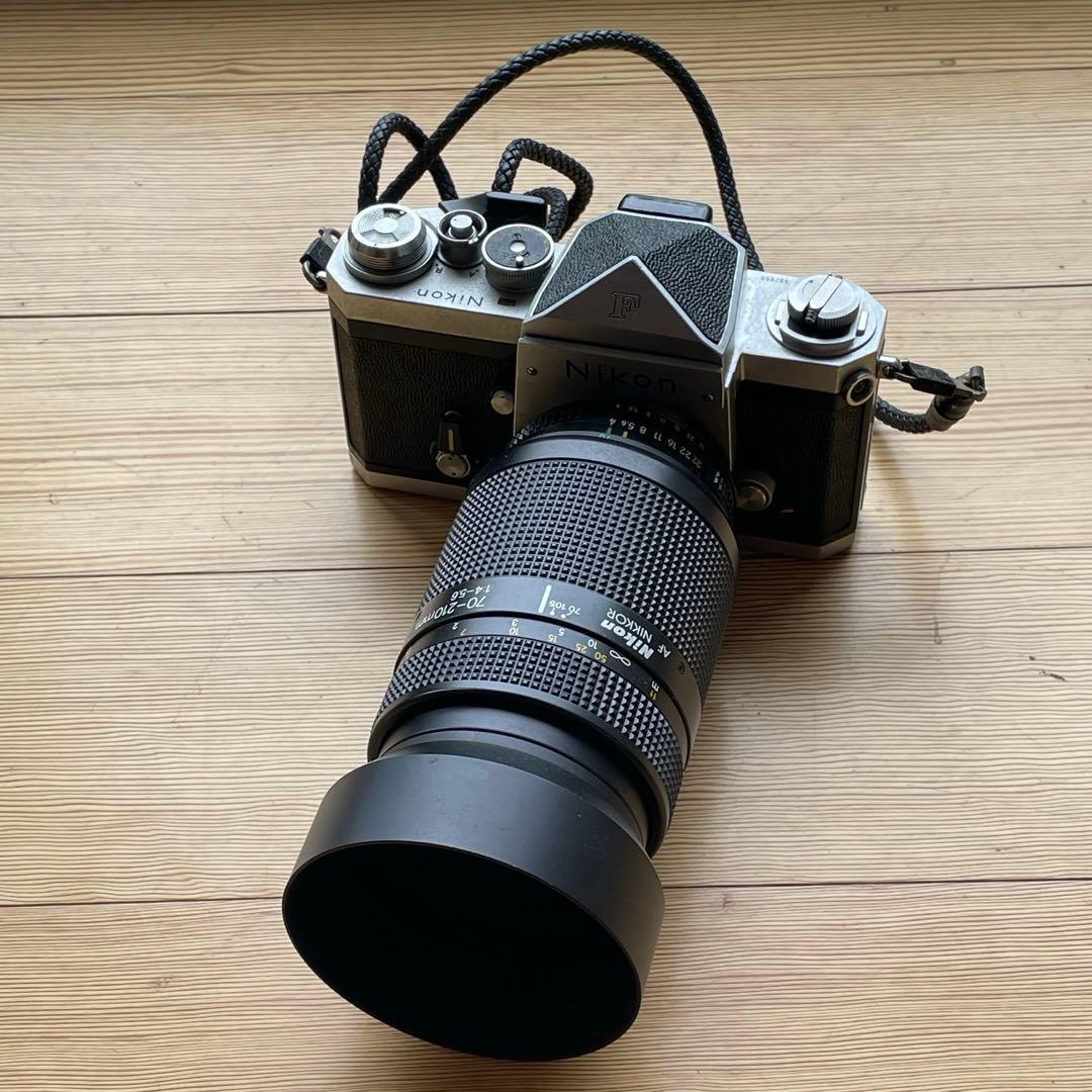 Nikon F カメラ　AF NIKKOR レンズ