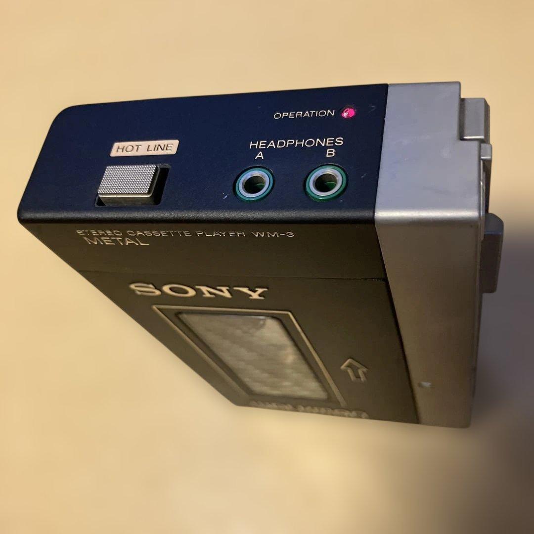 リ*能様 【ジャンク品】SONY ウオークマン WM-3