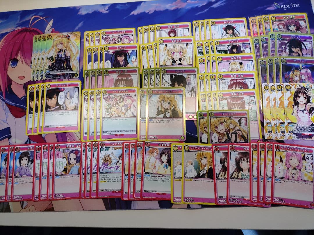 ユニオンアリーナ ToLOVEる デッキ＋パーツセット