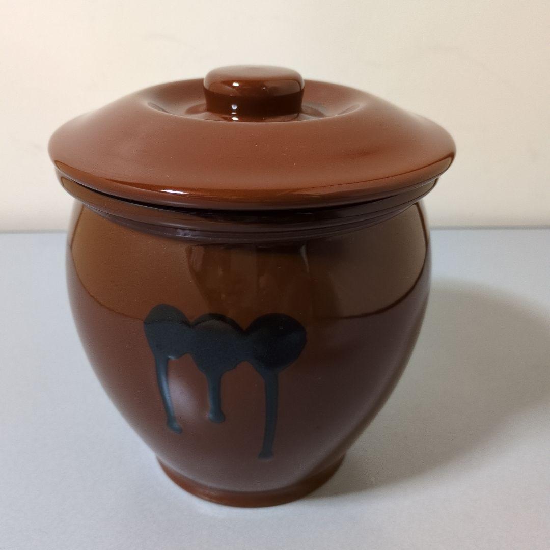 久松 かめ丸壺蓋付 ５・３・１号 ３個セット 漬物容器 梅干甕 味噌壺 常滑焼