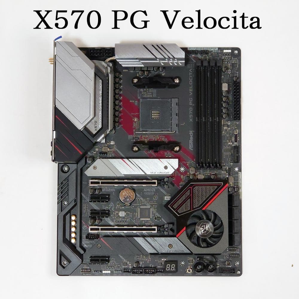 ジャンク扱い　X570 PG Velocita 　マザーボード