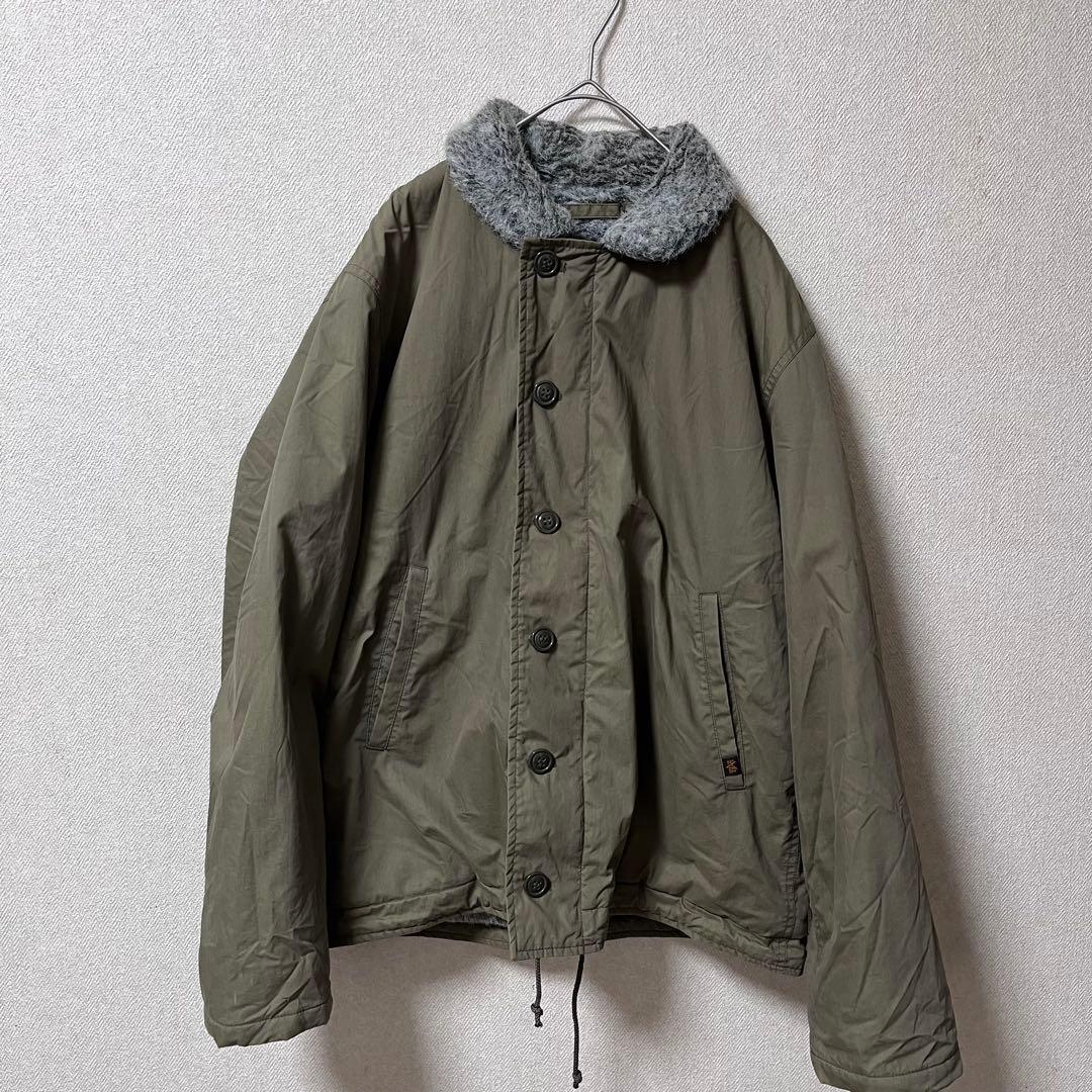 アルファ　N1 デッキジャケット ALPHA INDUSTRIES 　M　N-1