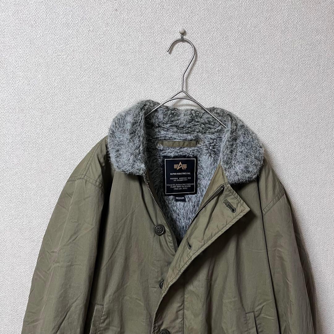 アルファ　N1 デッキジャケット ALPHA INDUSTRIES 　M　N-1