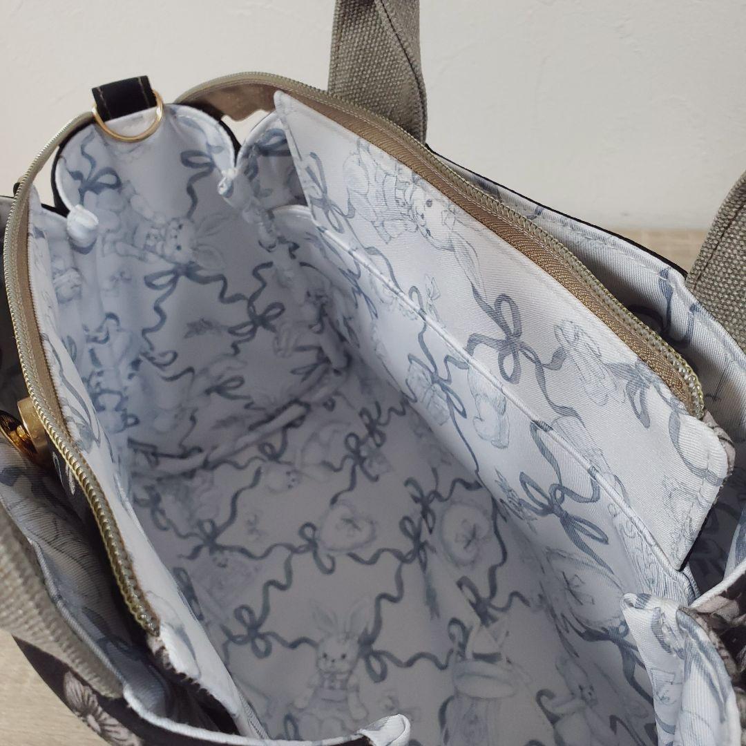 《専用》 3roomsバッグM 巾着バッグ ハンドメイド