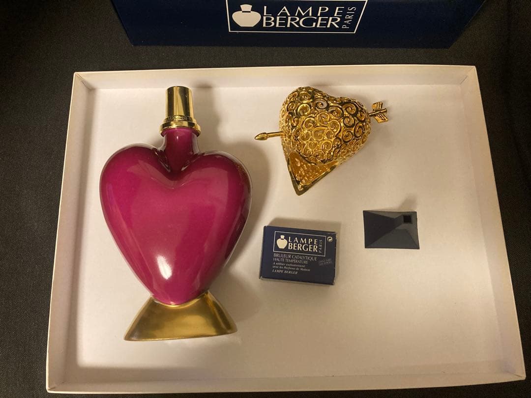 user_d4111373様　ランプベルジェ　アロマランプ　ダブルハート　未使用