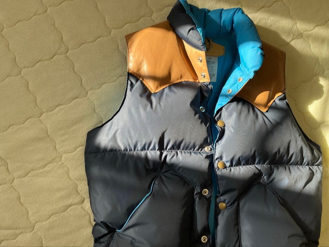 SOPHNET. ロッキーマウンテンダウンベスト ネイビー　36