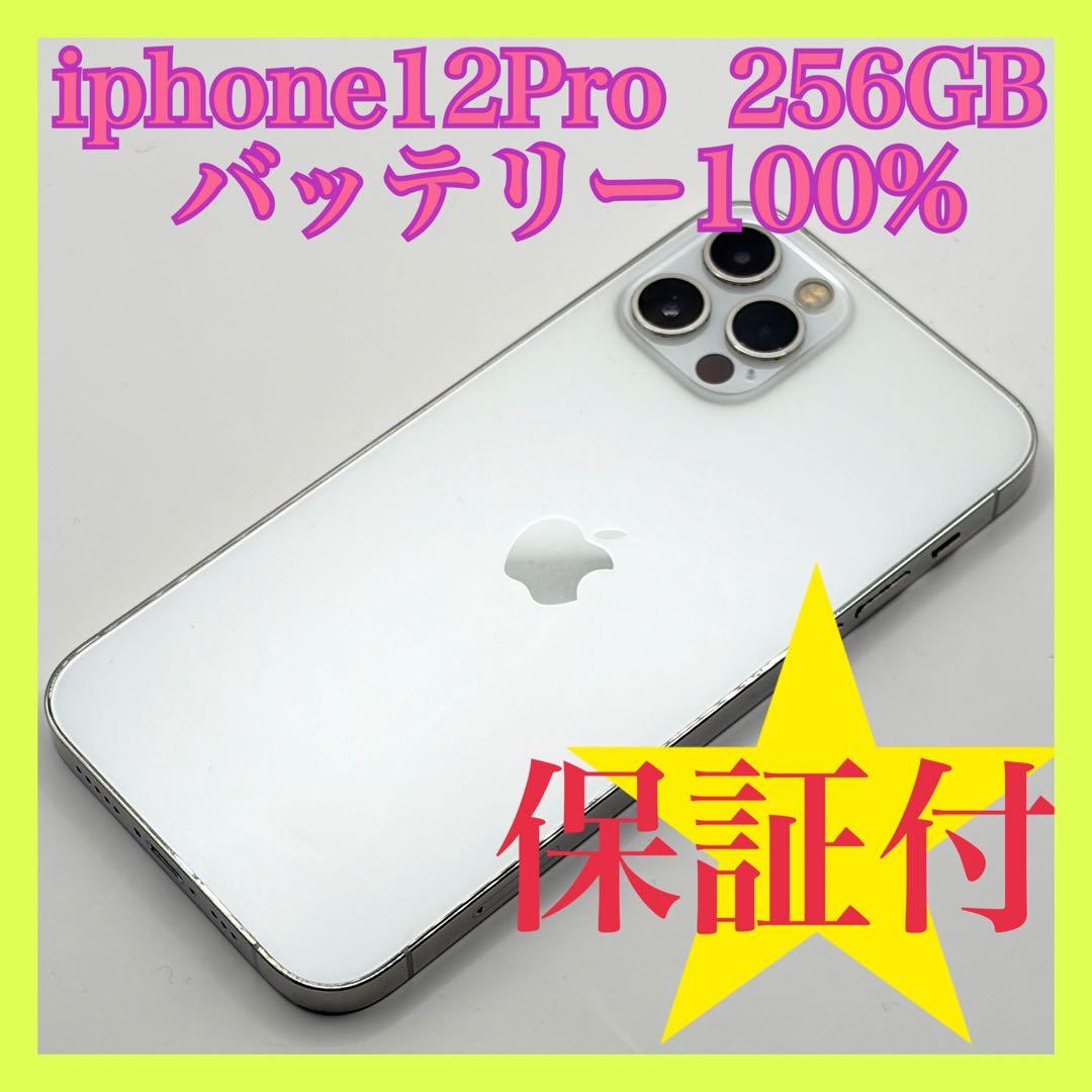 iphone12pro 256GB バッテリー100% SIMフリー