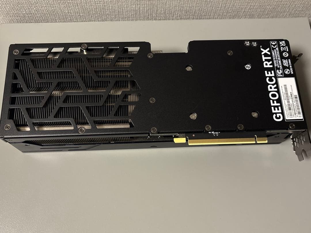 【動作確認済・美品】Palit RTX4070Ti SUPER 16GB