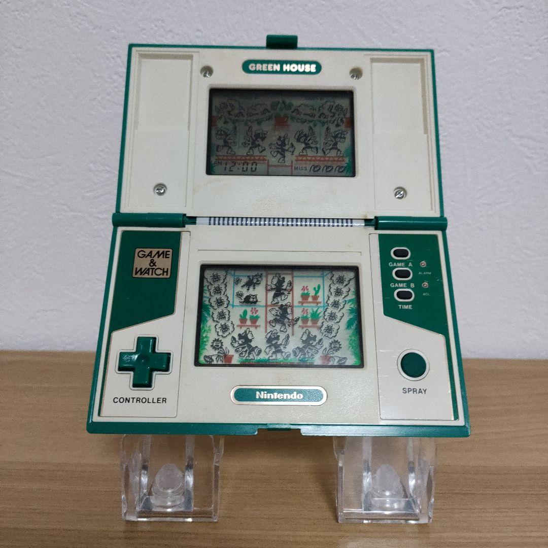 ゲーム＆ウォッチグリーンハウス任天堂Nintendoニンテンドーメンテナンス済み