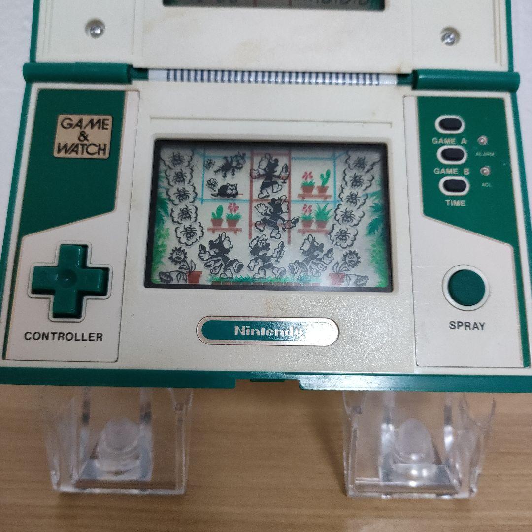 ゲーム＆ウォッチグリーンハウス任天堂Nintendoニンテンドーメンテナンス済み