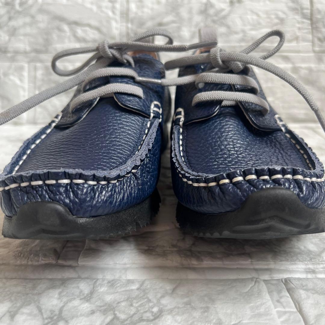 arui_toe アルイトウ コンフォート レースアップ デッキシューズ