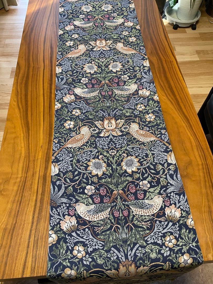 ウイリアムモリス★テーブルランナー、クッションカバー