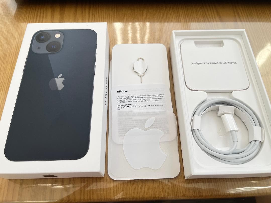 超美品　13miniミッドナイト128GB大容量バッテリー換装済　とにかく綺麗