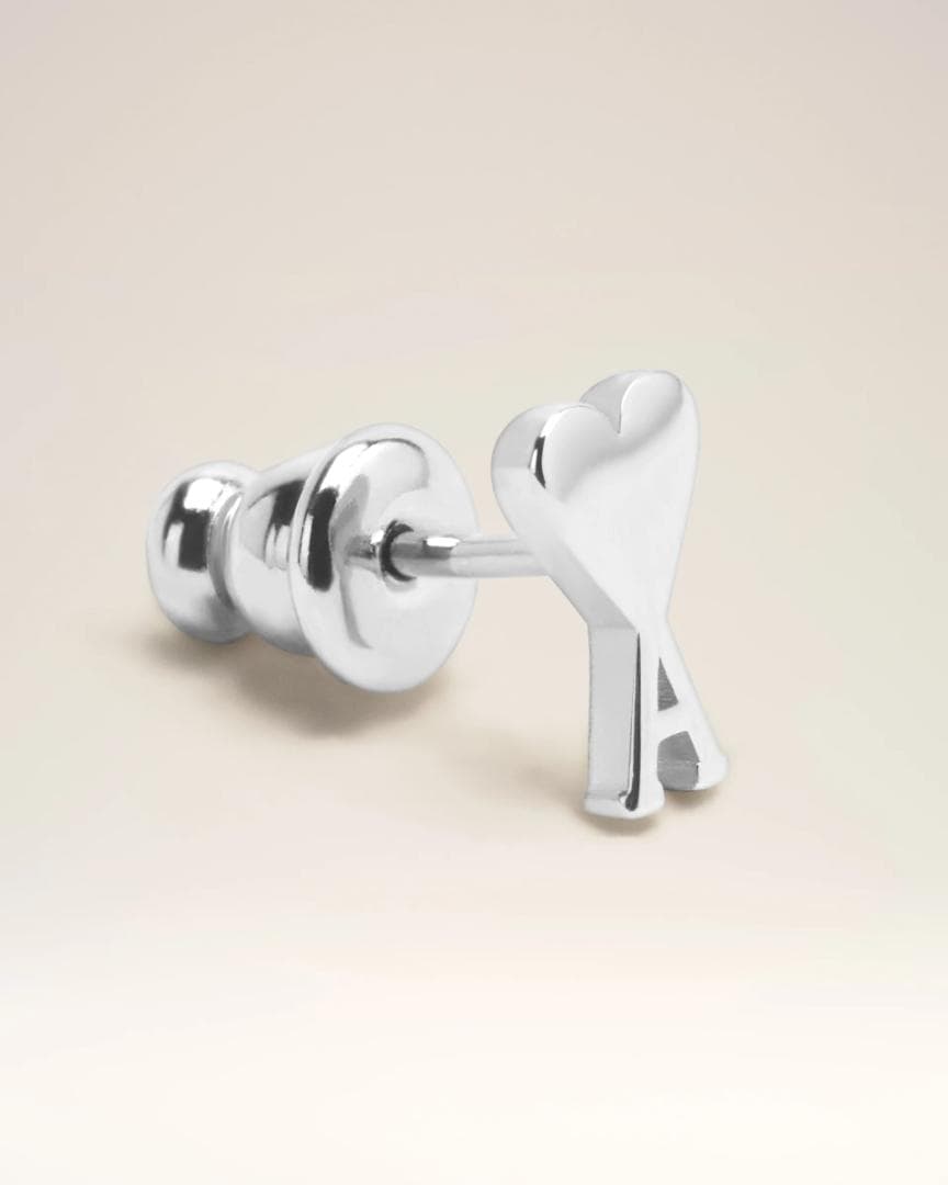 Ami de Coeur ピアス パラジウムプレーテッド ブラス ピアス