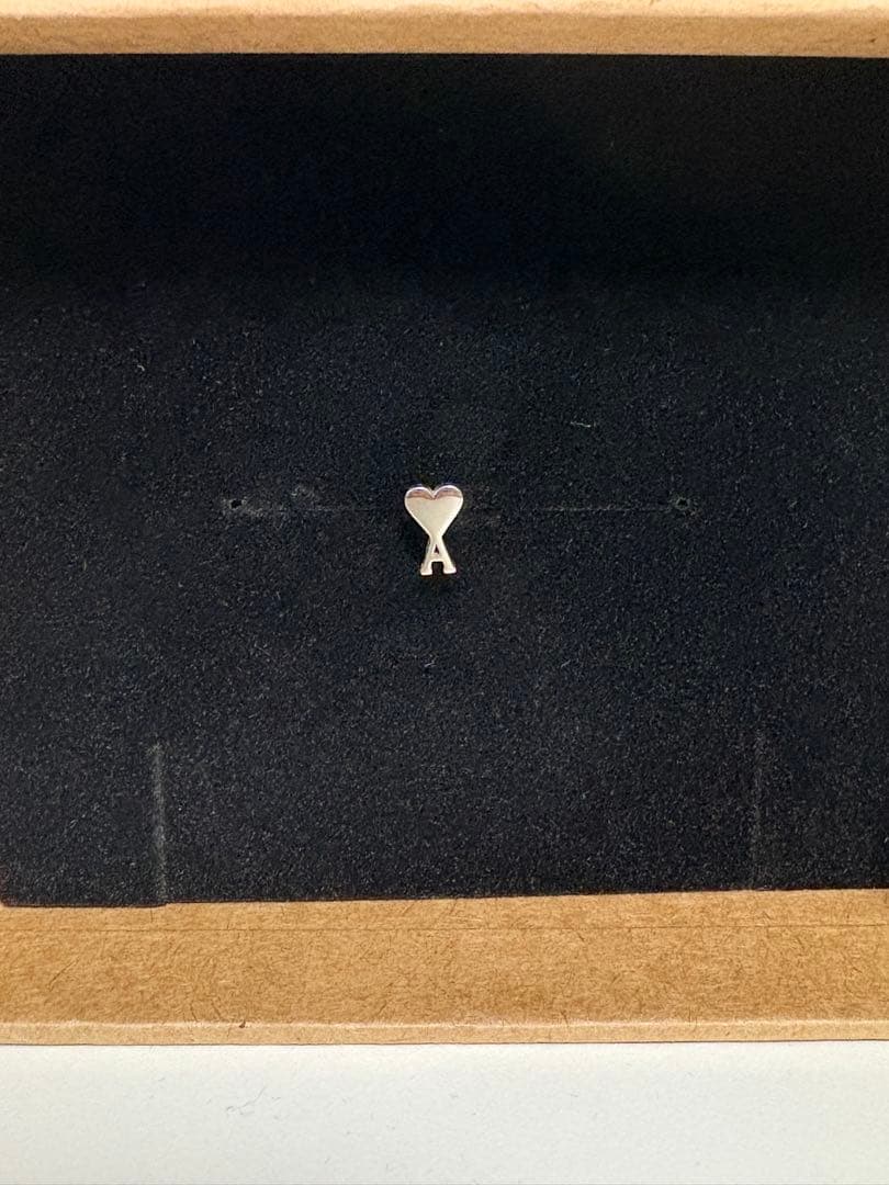 Ami de Coeur ピアス パラジウムプレーテッド ブラス ピアス