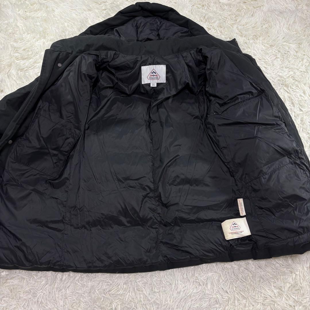 R2D2様洗える】PYRENEX BELFORT ダウンジャケット ブラック S