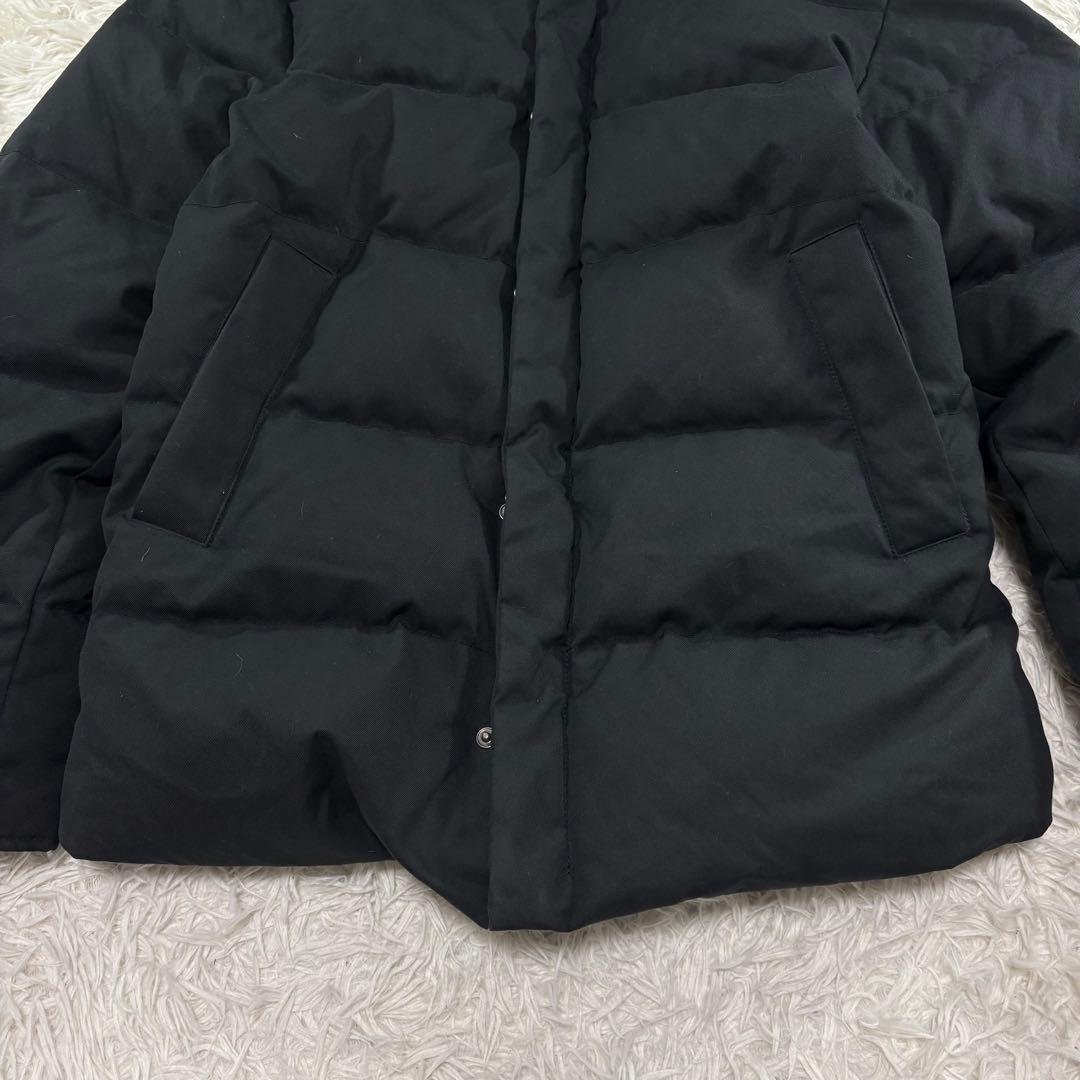 R2D2様洗える】PYRENEX BELFORT ダウンジャケット ブラック S