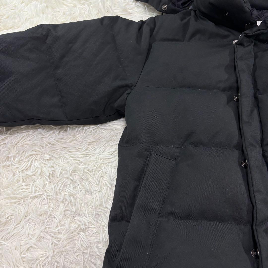 R2D2様洗える】PYRENEX BELFORT ダウンジャケット ブラック S