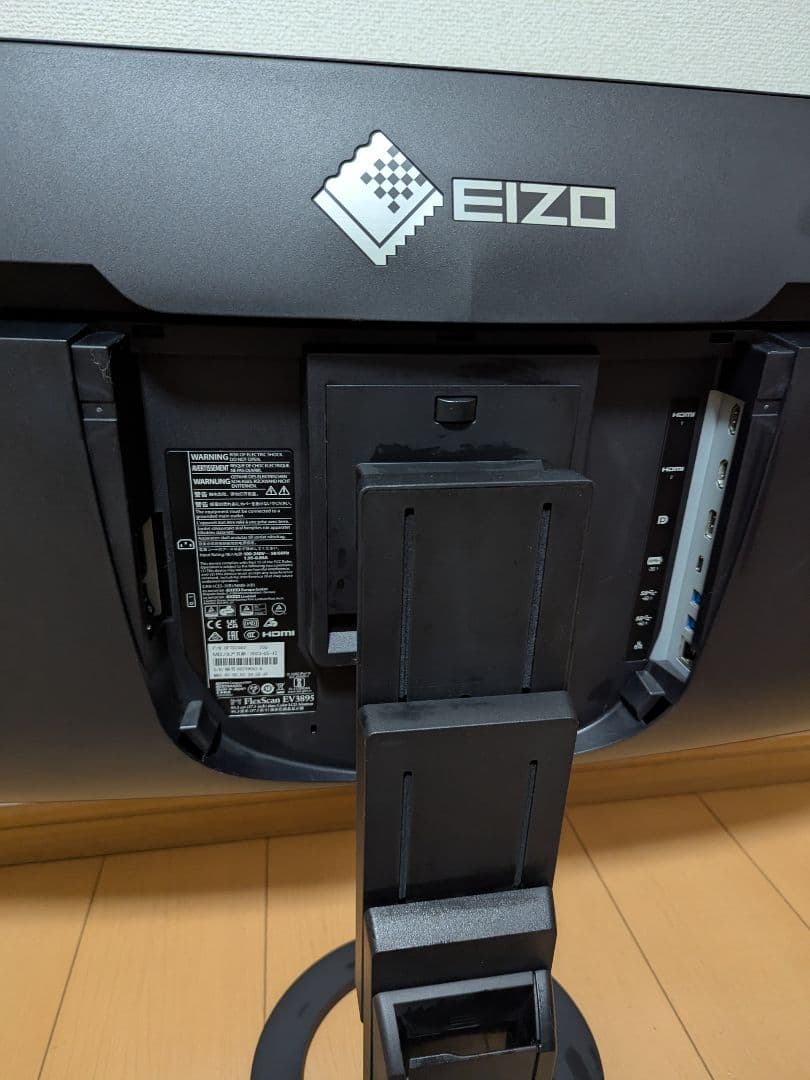 EIZO37.5型曲面ウルトラワイドモニターFlexScan EV3895-BK