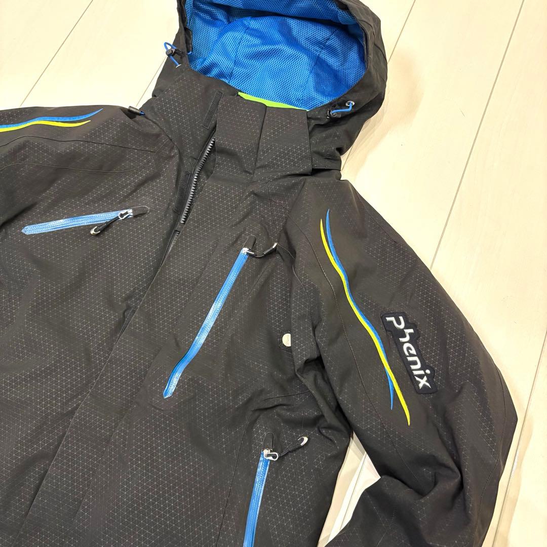 フェニックス メンズスキーウェア上下セット L ブラック