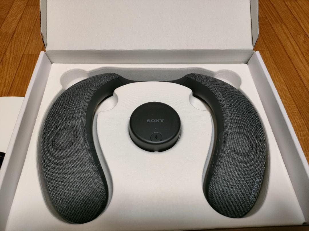 SONY ネックスピーカー SRS-NS7 グレー